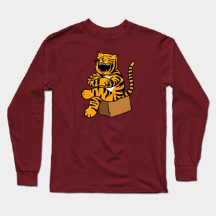 funny tiger Long Sleeve T-Shirt